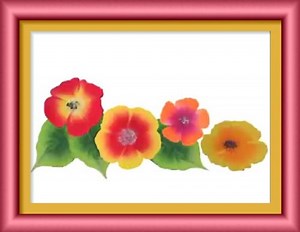 Dessin et peinture - vidéo 2519 : La technique "one stroke" expliquée en Français - peinture acrylique - Le blog de lapalettedecouleurs.over-blog.com