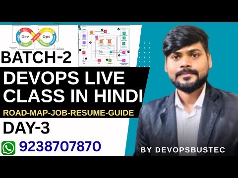 DEVOPS LIVE CLASS IN HINDI || LEARN DEVOPS WORK FLOW WITH REALTIME WORK #devopsbustechnology