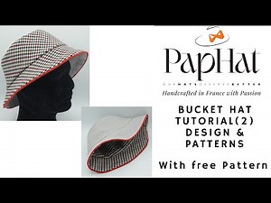 Bucket Hat Tutorial (2) Create Your Bucket Hat Pattern