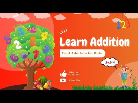 Addition Made Fun! 🍓🥭 Fruit Counting for Kids