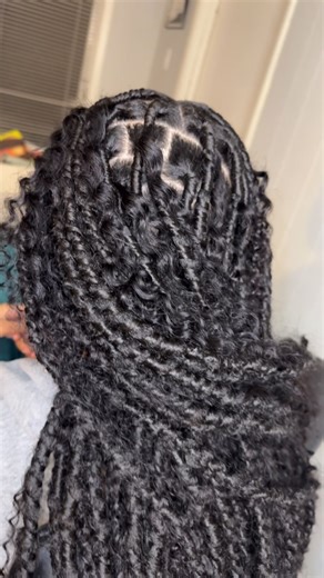 Boho locs (human hair) 💕 #boholocs #locs #softlocs #hair #fyp