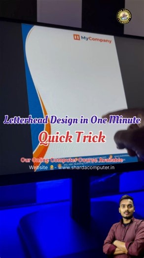 Create a Professional Business Letterhead Design with AI in 1 Minute #ai #shorts