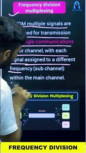28. Frequency division multiplexing | computer networking by sampat sir #shorts #trending #viral