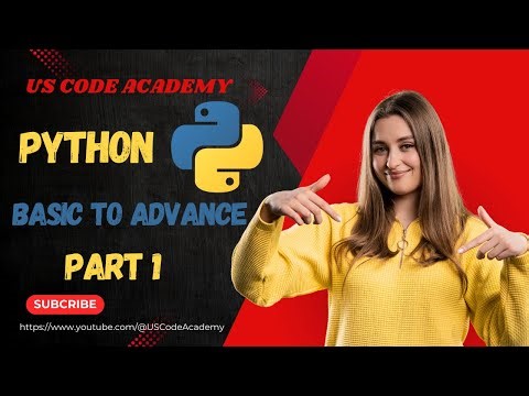 Python Basic to Advance || Part-1