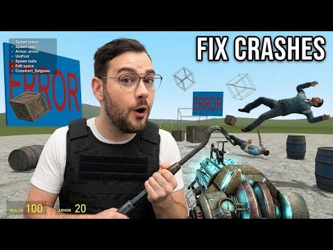 How to FIX GMod Crashes, Stutter, Freezing, Black Screen & FPS Issues on PC
