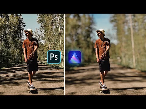 Photoshop + Luminar AI = PERFECT Background Blur!