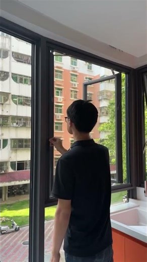 casement window into inverted window.#casement #window #aluminum #casementwindow #windowfactory