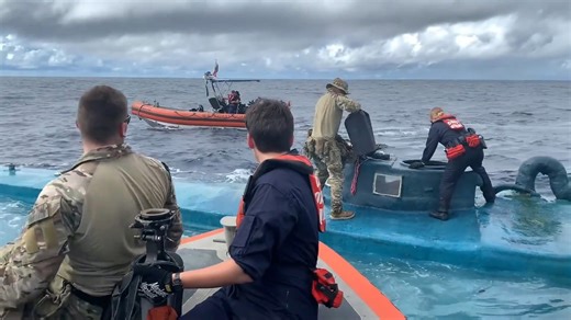 US military captures drug smuggling submersible