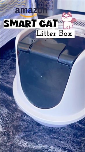 Every Cat Owner Needs This! 🐱 No Smell, No Mess Litter Box with Handle & Ventilation
