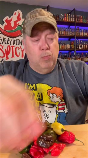“Double the Pain: 2 Jigsaw Peppers Challenge 🌶️🔥" #lordoftheringsting #everythingspicyphil #ShutUpAndBurn #spiceking #SpiceKingdom #showthepepper #keepitspicy #pain | Everything Spicy