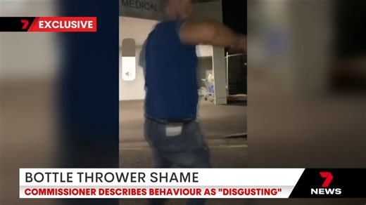 The police commissioner has voiced his disgust at the behaviour of a man who threw a glass bottle at a homeless woman sleeping rough in the CBD. More: https://7news.link/4hsvKc7 #7NEWS | 7NEWS Adelaide