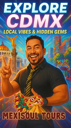 🎒 Ready to Discover the REAL CDMX? 🇲🇽 From hidden gems only locals know… to iconic must-see spots — we take you on an unforgettable journey through Mexico City! 📍 Walk with passion & fun through: ✨ Historic Centro Histórico 🌸 Colorful Coyoacán & Frida Kahlo vibes 🚣‍♂️ Magical Xochimilco trajineras 🌆 Rooftop views local food discoveries …and stories that bring each place to life! 📸 Whether you’re a first-timer or returning explorer, our tours feel like YOUR story — not just another checkl