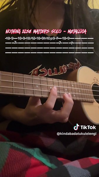And nothing else matters… #metallica #music #alt #metal #rock #guitar #ukulele #tutorial #trend #tabs