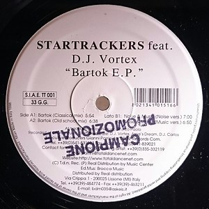 Startrackers Featuring DJ Vortex - Bartok EP