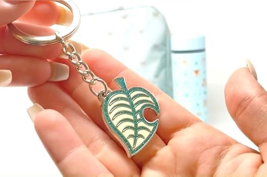 leaf key chain