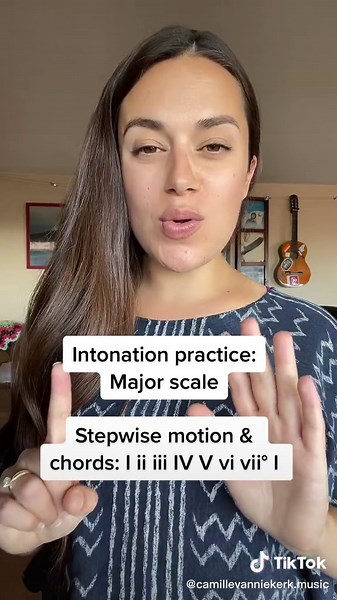 Improving Instrument Intonation through Major Scale Practice