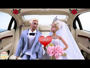 Willing to take a wedding car to receive a wedding in Barbie, open a party with friends