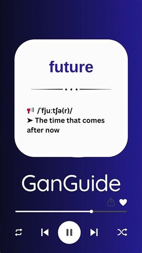 A2 English Word: FUTURE | Meaning & Pronunciation