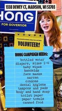 What If Campaign Offices Actually Helped People? | KAPOW x Francesca Hong for WI