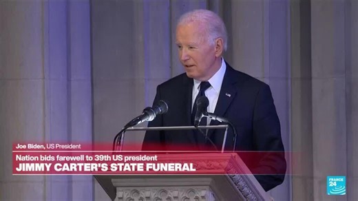 Replay: Listen to Joe Biden's speech at Jimmy Carter's funeral