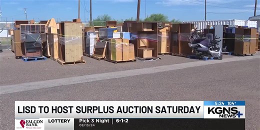 LISD to hold surplus auction Saturday: Desks, vehicles, and more