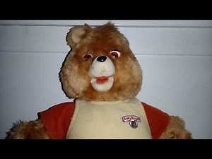 My childhood Teddy Ruxpin attempts to sing "Come and Discover"!