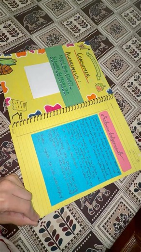 Consumer awareness class 10 #projectwork #socialstudies #schoolproject #youtubeshorts #viral