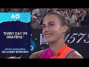 Aryna Sabalenka On-Court Interview | Australian Open 2026 Semifinal