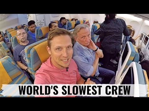 Review: OMAN AIR - the WORLD's SLOWEST CREW!