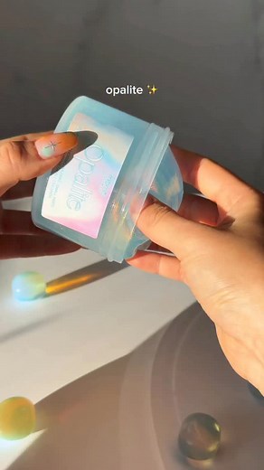 this might be one of the PRETTIEST slimes we’ve ever made… the pigment is so unreal 😩☁️ it shifts colors depending on the angle & lighting ✨ and yes, it comes with the real opalite! ❤️‍🔥 life of a slimegirl collection: 11/16 at 5pm est | Momo Slimes