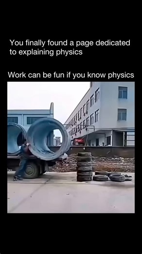 Physics Uncovered on Instagram: "Applying physics can turn strenuous labor into something far more efficient. By understanding mechanics, leverage, and force, people can design smarter methods and tools that ease the workload and reduce strain on the body. Through physics, workers can optimize effort, boost productivity, and make even the toughest jobs feel lighter and more manageable."