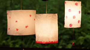 Rice Paper Lanterns by Heather Ross
