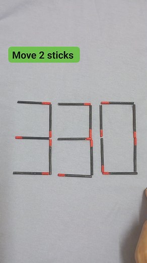 Move 2 sticks to get the lowest positive 4digit number. (1000 to 9999). #Lowest #numberchallenge #move #mathematics #learning | Sheila Esguerra