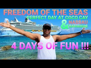 Freedom Of The Seas, 4 Night Bahamas and Perfect Day, Our First Time Sailing Royal Caribbean.