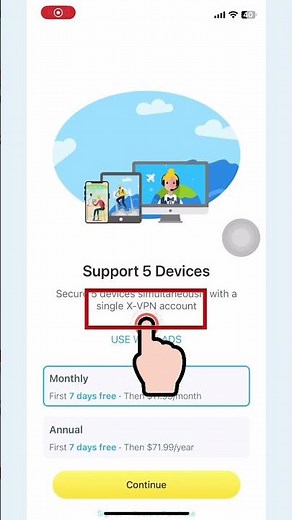 30 SECOND Tutorial| How to Use X-VPN on iPhone and iPad| Newest Version for iOS #ios #iphone #ipad