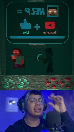 Help Herobrine Defeat the Fake Devil Herobrine! #minecraft #herobrine #trend #shortsvideo