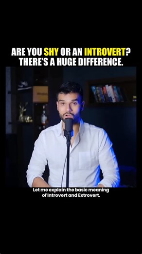 Stop forcing yourself to be an extrovert. Most people mistake a low social battery for shyness, but understanding your true personality type is the first step toward genuine self-improvement. Whether you identify as a social introvert or a deep thinker, learning how to manage your energy is what actually fuels your long-term productivity. Are you someone who recharges in solitude or in a crowd? Drop your type below. 👇 Share this with all your introvert and extrovert friends. [social battery, pe