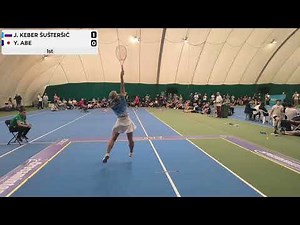 Final Match I Women I J. Keber Šušteršič - Y. Abe I 8th ICO Crossminton WORLD CHAMPIONSHIPS 2025
