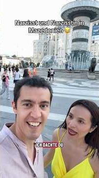 Narcissist and narcissist in Macedonia 😂 *staged* Script: Fira Muydinov #relationship #comedy