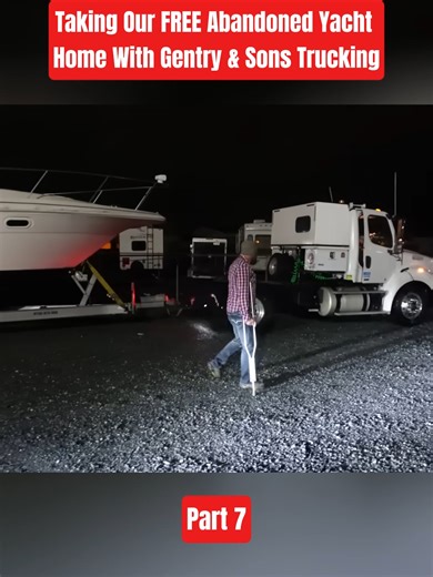 Free Abandoned Yacht Rescue with Gentry & Sons Trucking