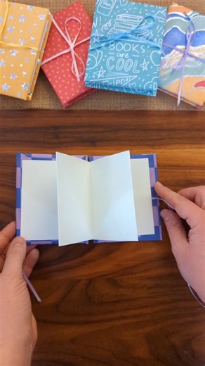 DIY Mini Book 📚 #kidcrafts #easycraft #papercraft