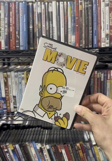 Finding The Simpsons Movie: Our DVD Collection Journey