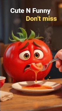 🥕😱Veggie React | AI Art Animation #shorts #ai #eating #vegetables #viral