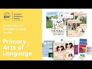 IEW Primary Arts of Language (PAL) Premiere Package K-2 Language Arts Homeschool Curriculum
