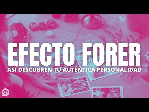 The Forer effect: how they can discover your true personality