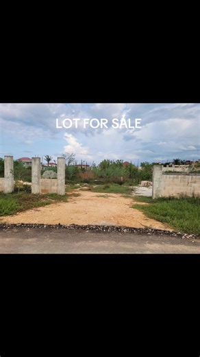 Your opportunity to build your dream awaits! Over 13,000 sq. ft of prime land is now available in the highly sought-after community of Greenwood. Whether you’re looking to build a private family residence or a smart investment for steady rental returns, this lot gives you the space and location to do it. LISTED AT ONLY $15,000,000.00 Submit your offer today!!! Contact us to schedule a viewing. Monique Forsythe Realtor Associate 876845-8665 #landforsale #jamaicatiktok #realestateinvesting #fyp