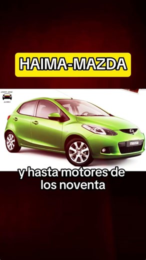 MAZDA'S CHEAP KNOCKOFF #haima #mazda #cars