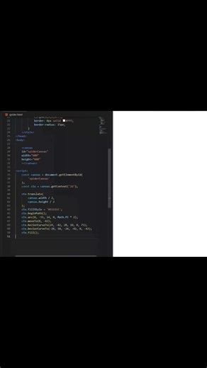 draw with javascript #canvas #code #javascript #draw