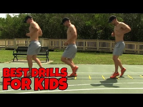 Kids Workout - Agility Ladder Drills for Kids & Youth Athletics
