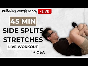 Mobility and Side Splits Workout - Beginner Friendly, No Equipment